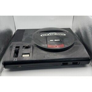 Original Sega Genesis 16 Bit Console For Parts Or Repair Only